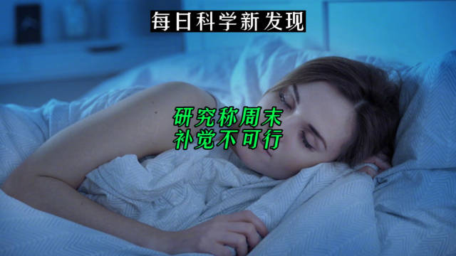研究称周末补觉不可行_新浪新闻