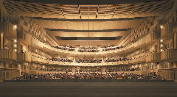 演艺中心剧场效果图