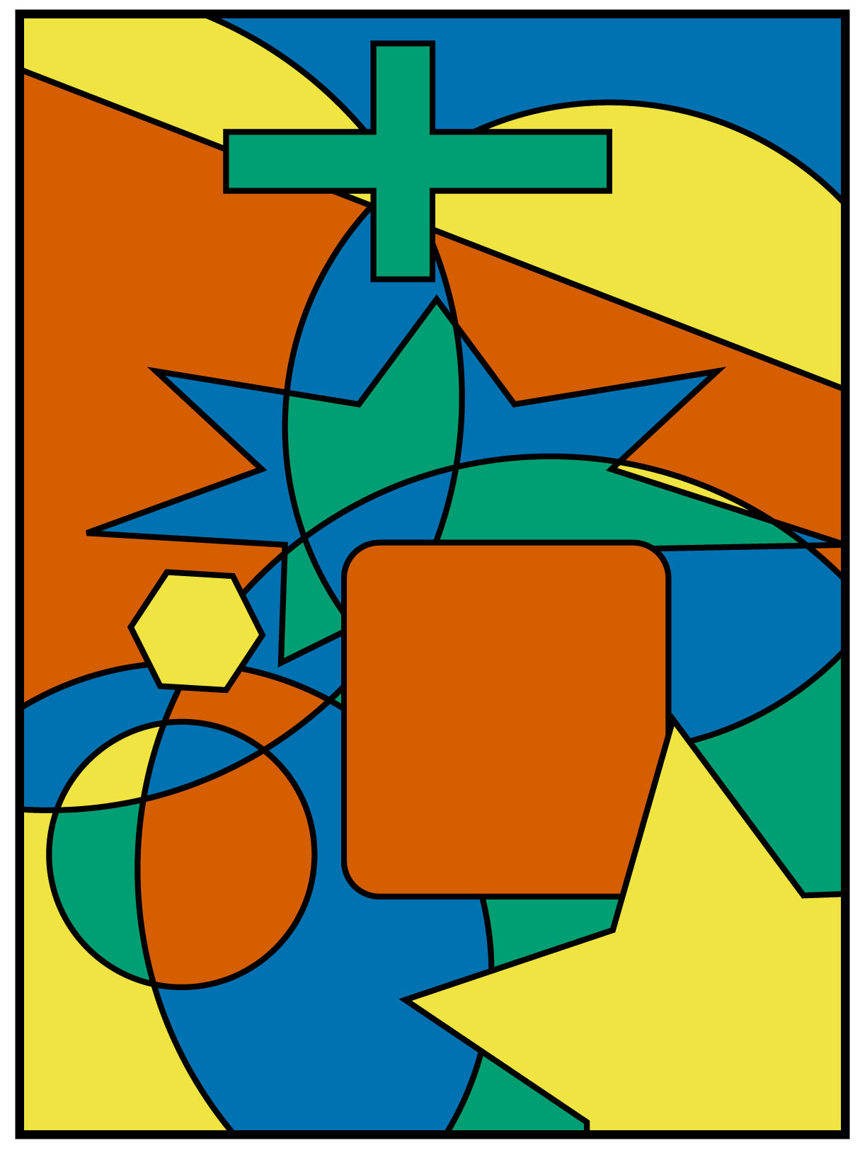 数学家,数学科普作家马丁·加德纳在《科学美国人》上发布了一张地图