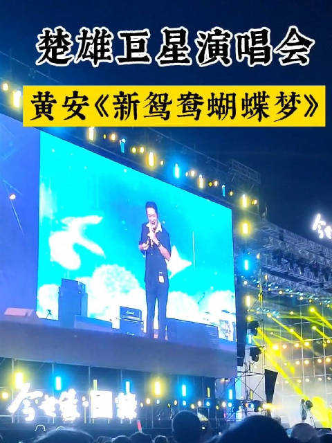 黄安大哥在2023楚雄火把节演唱会现场演绎《新鸳鸯蝴蝶梦》……|黄安|新鸳鸯蝴蝶梦|演唱会_新浪新闻