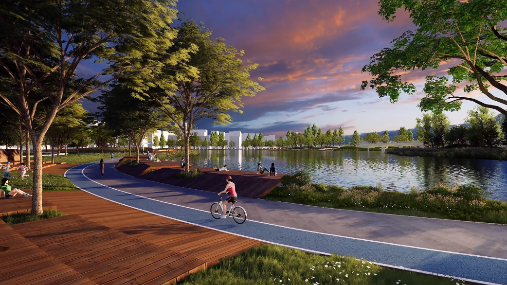 惊艳!杭州将新添一座滨水生态城市公园