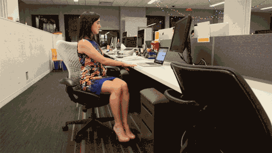 一键可升降式笔记本电脑支架,坐站两用随心切换,开启轻松办公新模式