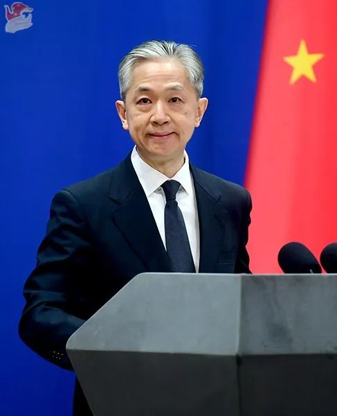 汪文斌 资料图.(图源:外交部网站)
