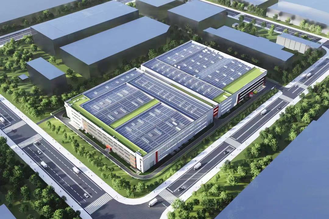 华翔临港研发中心及汽车电子生产基地项目效果图.