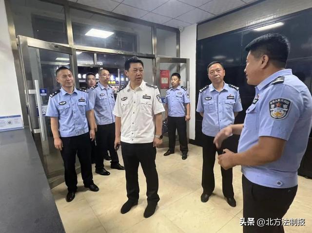 长春市公安局九台区分局开展夏夜治安巡查宣防第二次集中统一行动