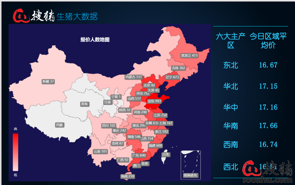 【生猪现货】供需博弈持续加剧，终端承接明显不足