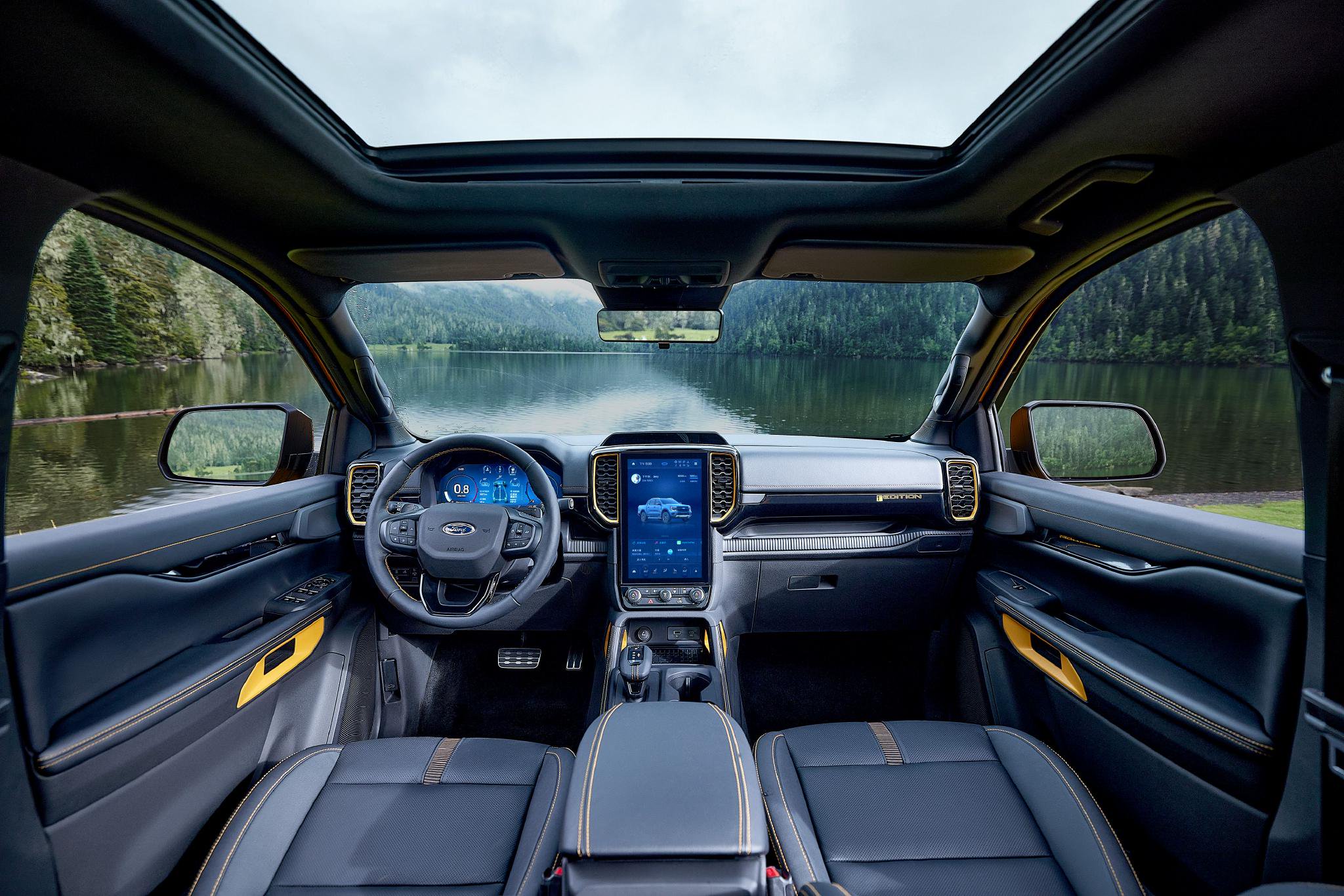 福特ranger内饰曝光成都车展开启预售年底上市