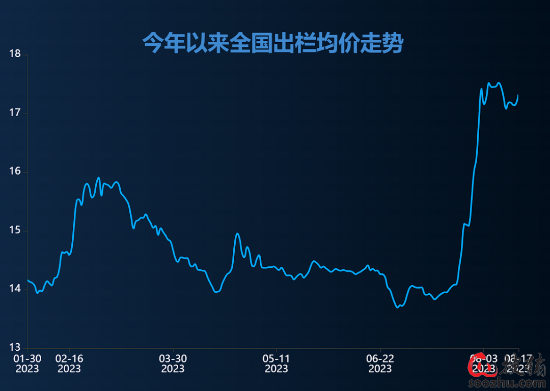 【生猪期货】主力合约放量下跌，多头或认输出局