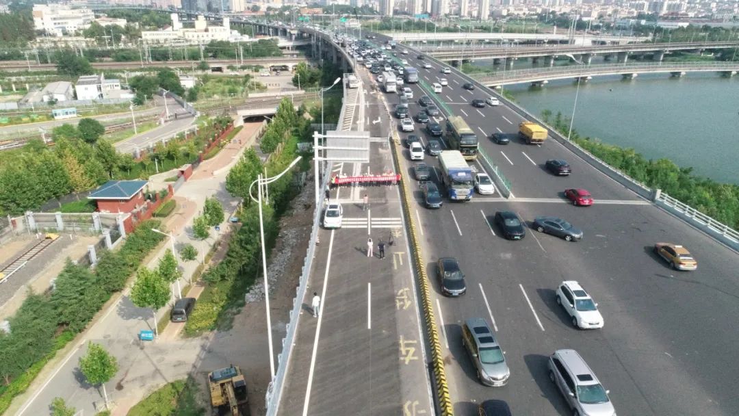 正式通车!跨海大桥高架路前往环湾路更顺畅了|匝道_新浪财经_新浪网