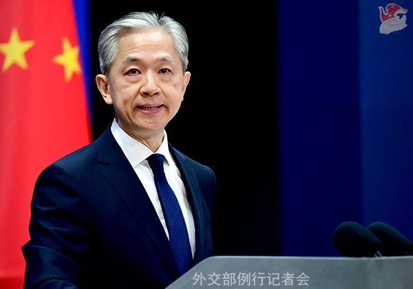 汪文斌 资料图 图源：外交部网站