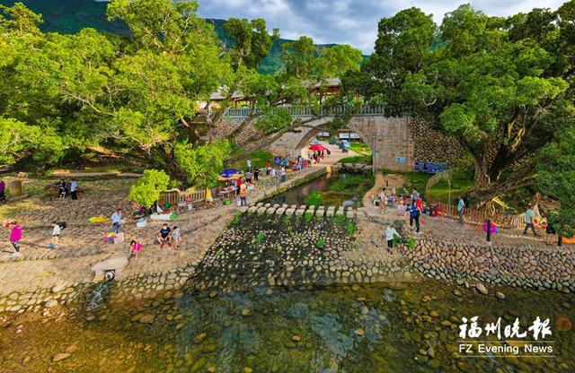 永泰坂埕村"榕水谣"景区.记者 林双伟 摄