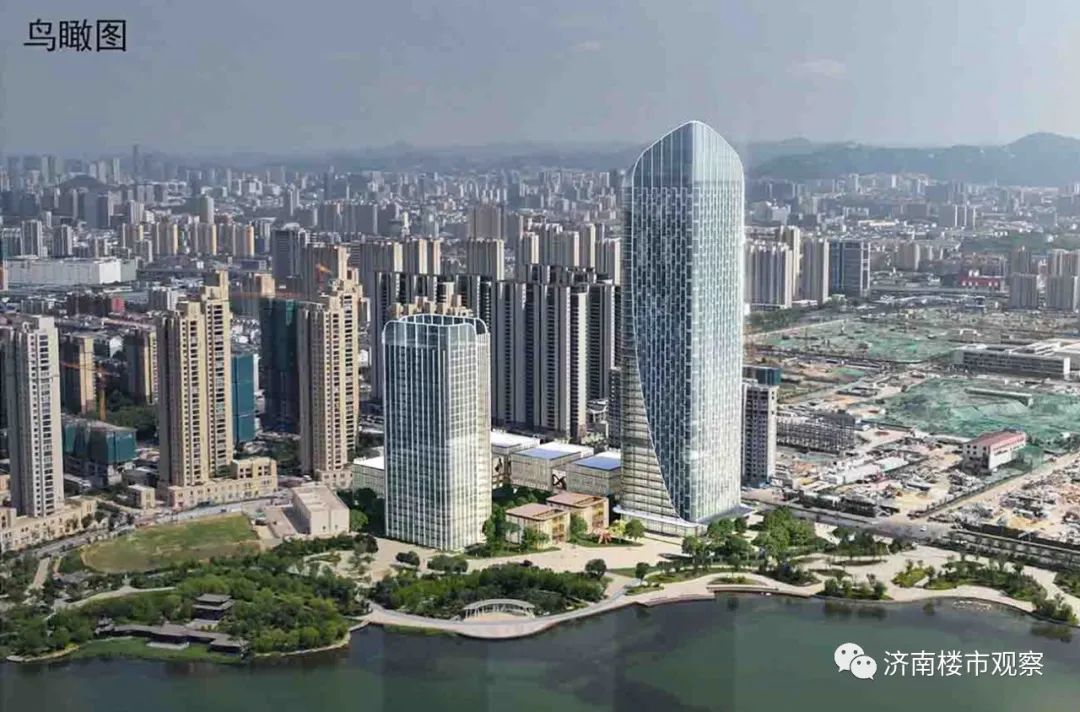 (济南白金广场效果图)对北湖片区该超高项目,济南很多人对它期待已久.