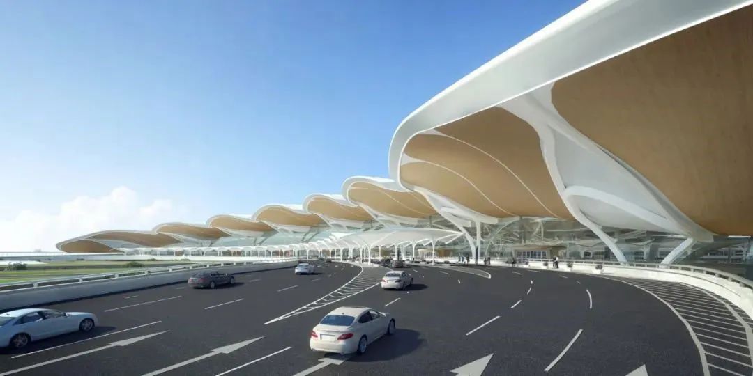 白云机场t3航站楼外观效果图(往期效果,来源:广州白云发布)