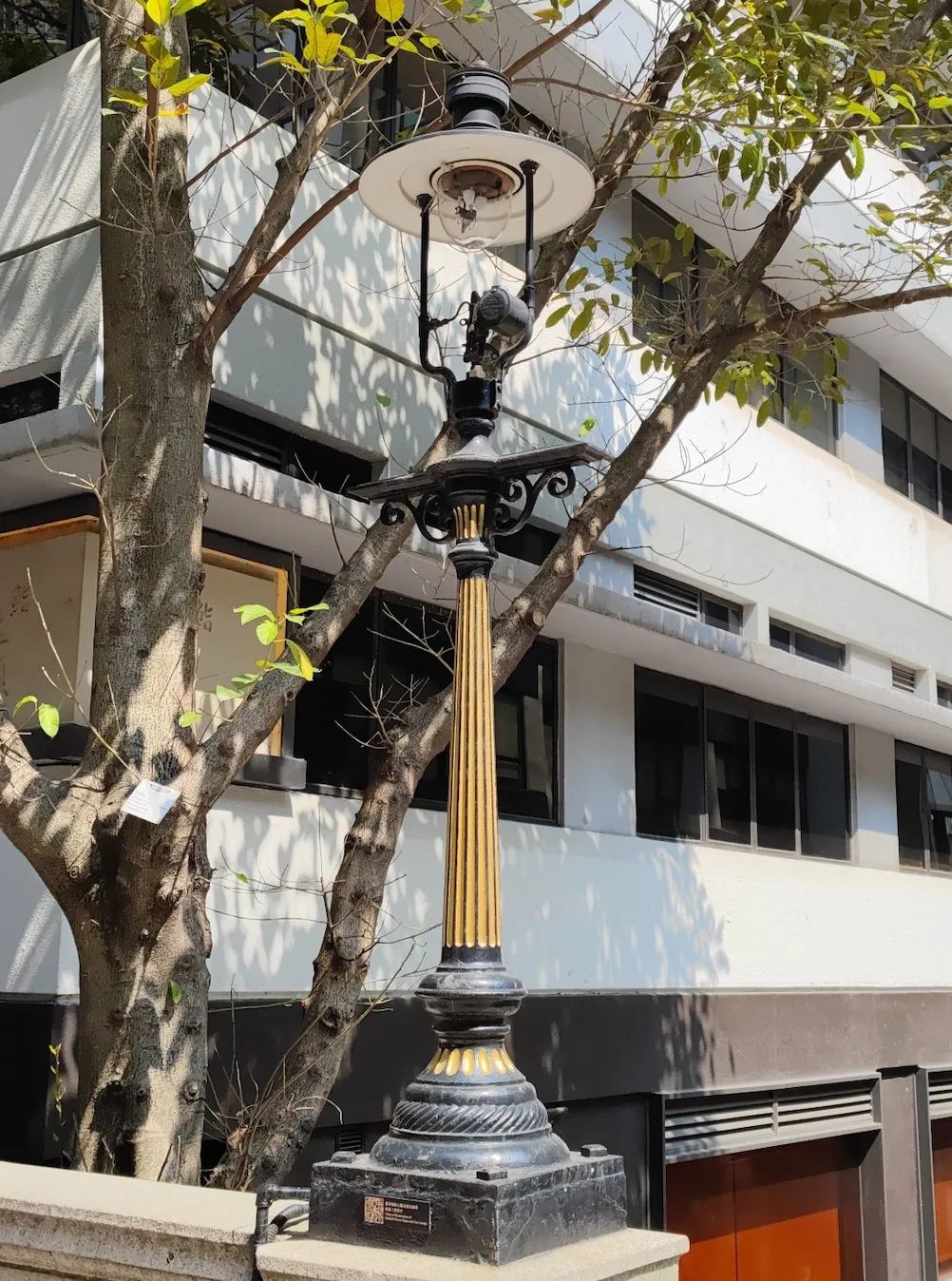 香港都爹利街的煤气灯