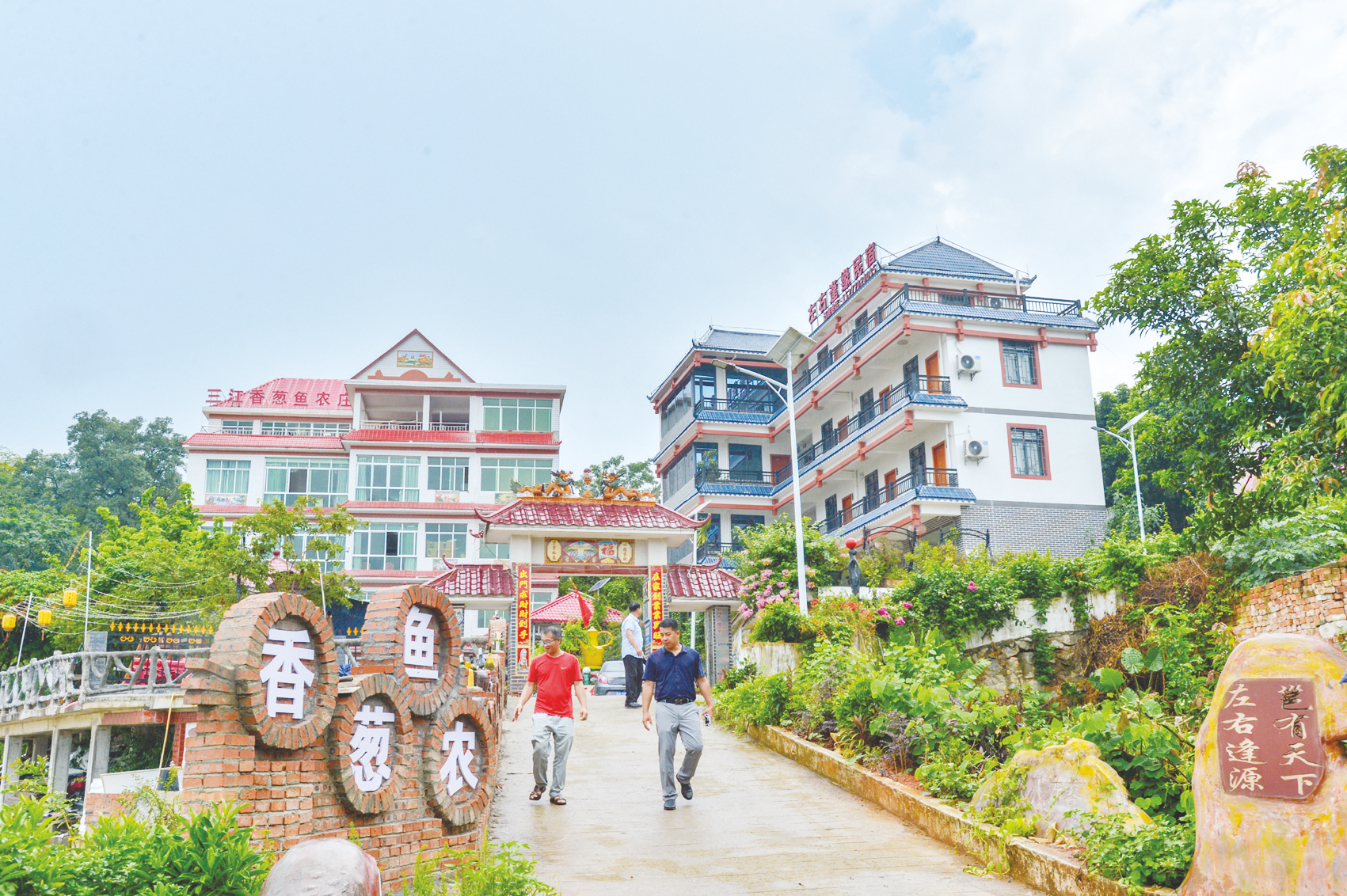 &nbsp;&nbsp;&nbsp;&nbsp;▲江南区江西镇充分发挥自身区位优势和资源