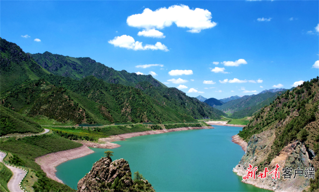 天祝县石门水库.新甘肃·甘肃日报记者 金奉乾摄