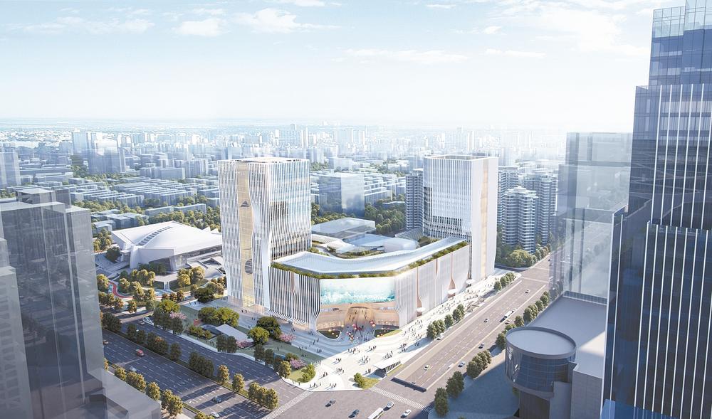 国际体育公园城项目效果图