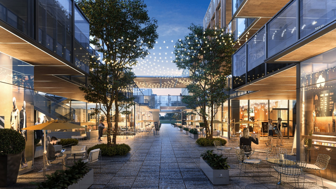 半岛华庭商业街效果图
