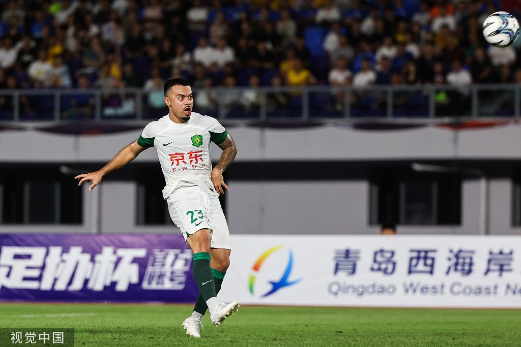 李可在国安队表现稳健.