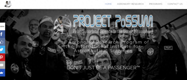 PoSSUM项目网页截图
