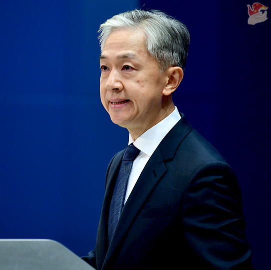 汪文斌 图源:外交部网站