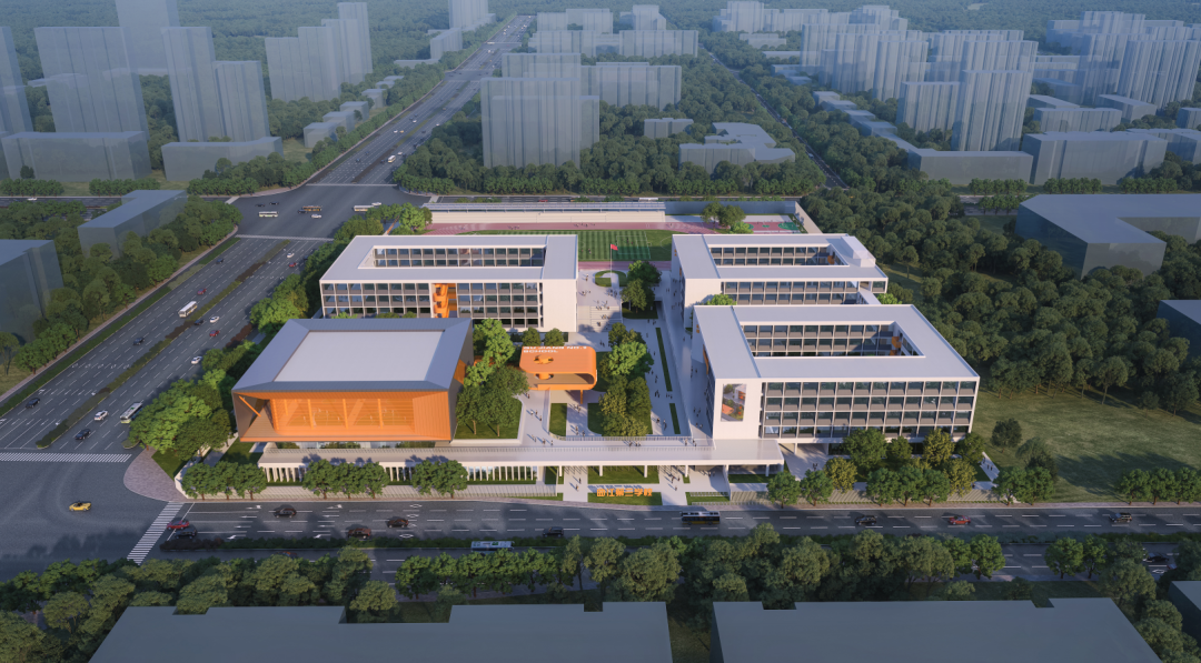 曲江第三学校效果图