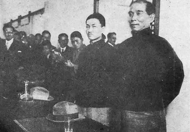 1924年，孙中山在日本神户高等女子学校的“大亚细亚主义”演讲