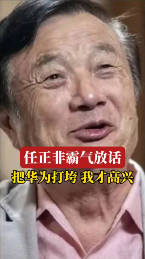 任正非：真把华为打垮，我才真高兴华为