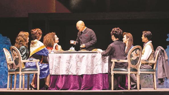 舞台剧《繁花》剧照话剧《白鹿原》剧照