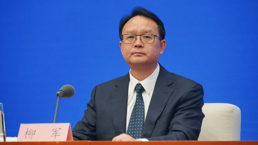 国家市场监督管理总局副局长柳军 &nbsp;澎湃新闻记者 周頔 摄
