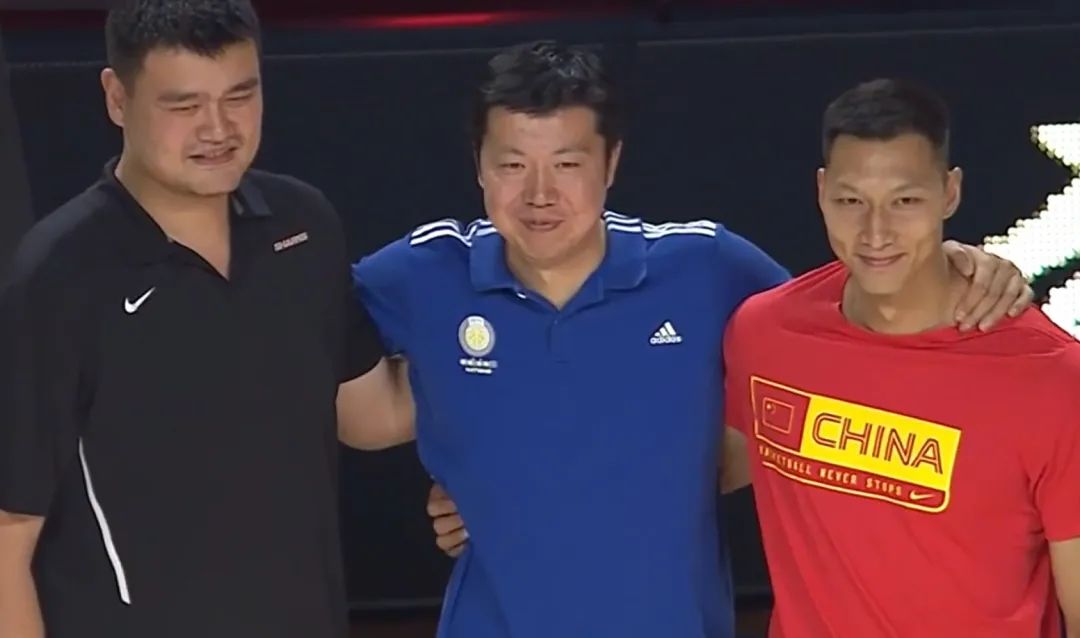 姚明,王治郅和易建联