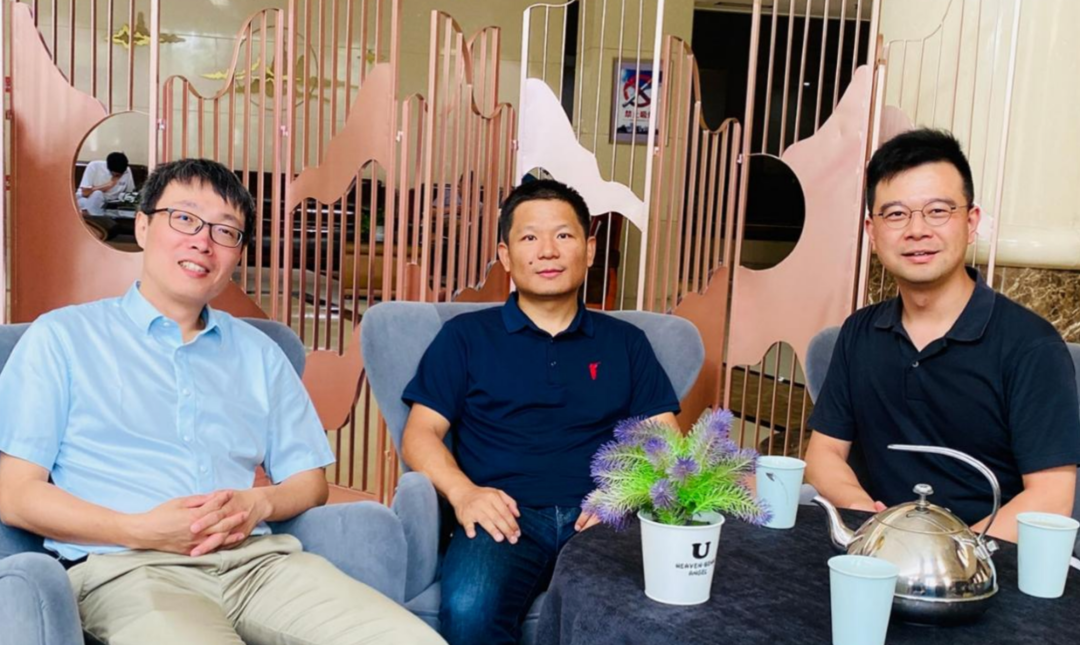 图丨从左到右：陆赟豪、陈岚、苟健（来源：苟健）