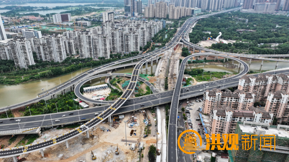 桃花南路高架与九洲高架互通立交全面通车|南昌市_新浪财经_新浪网