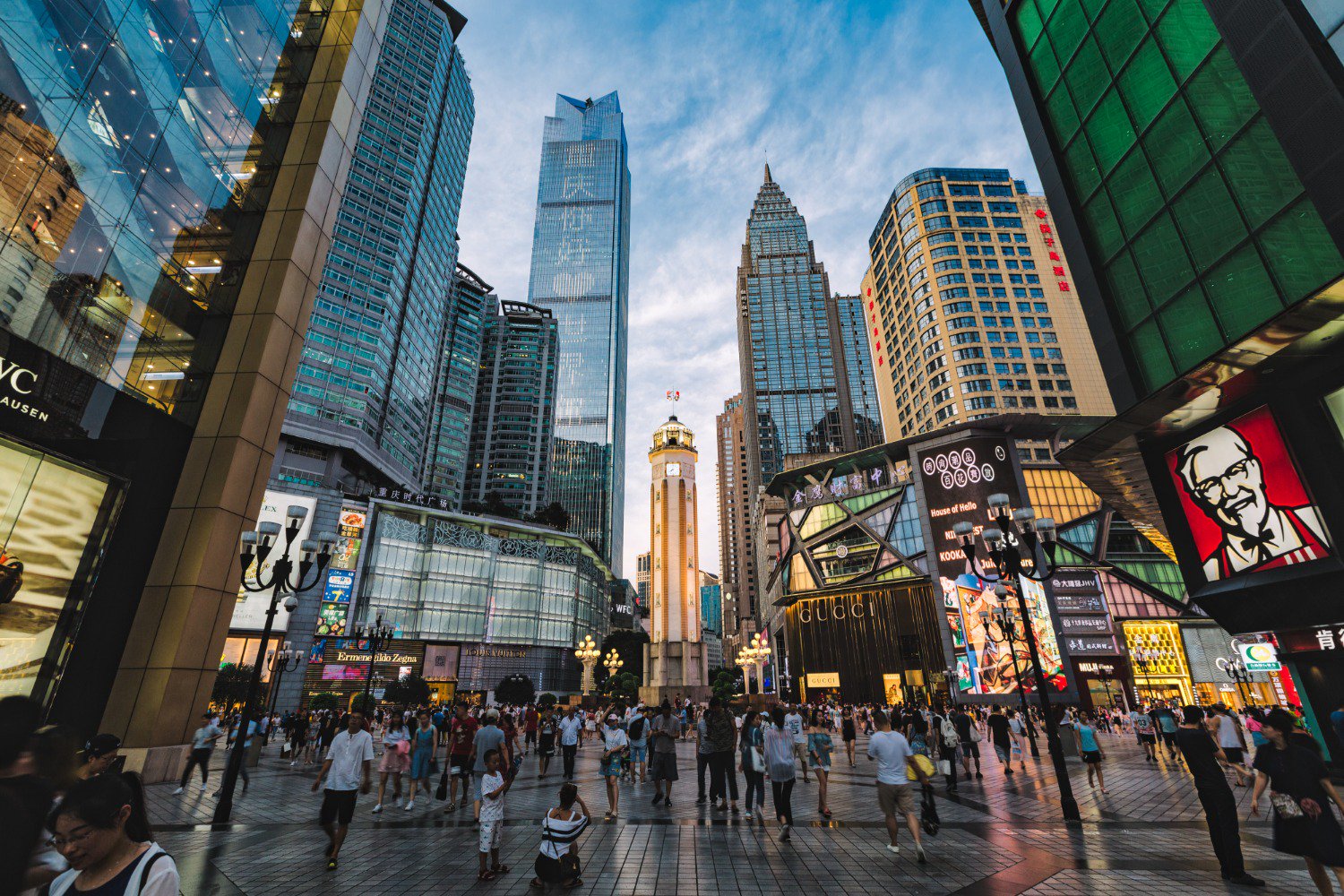 解放碑(彭镛摄)