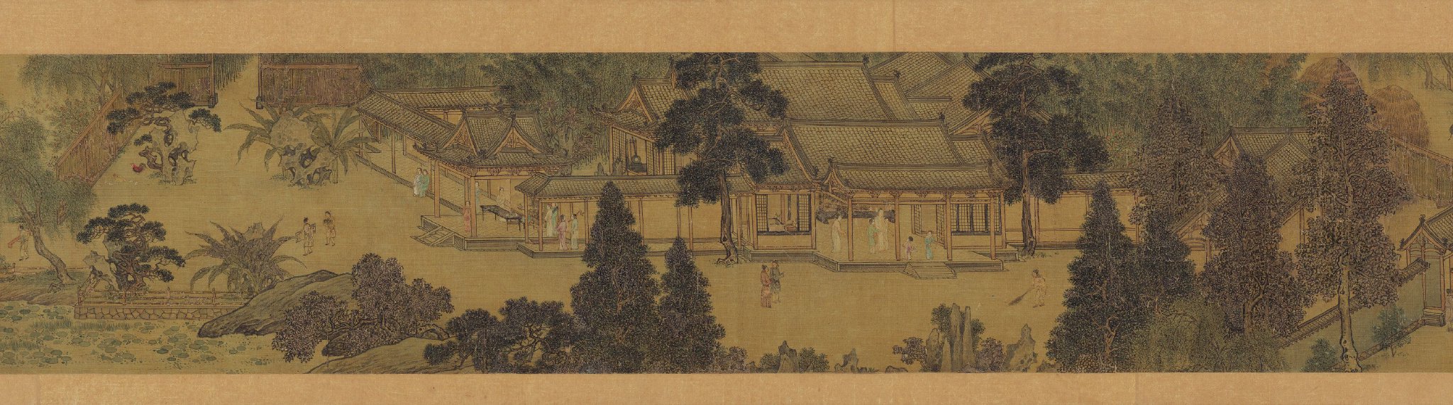 &nbsp;南宋佚名《汉宫秋图》(局部)(图片为编者所加)