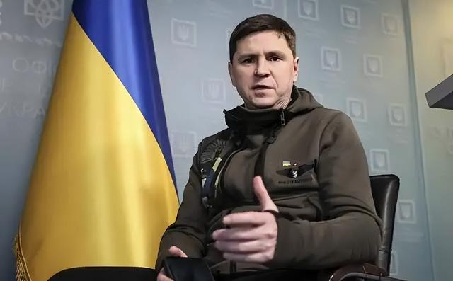 乌克兰总统办公室顾问波多利亚克 资料图片