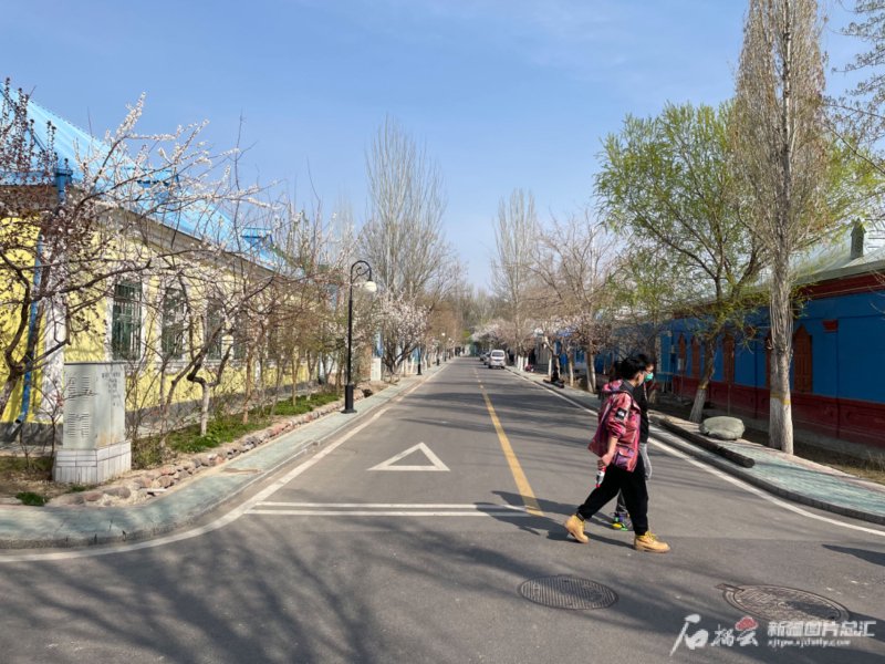 伊宁市六星街.石榴云/新疆日报记者姚刚摄