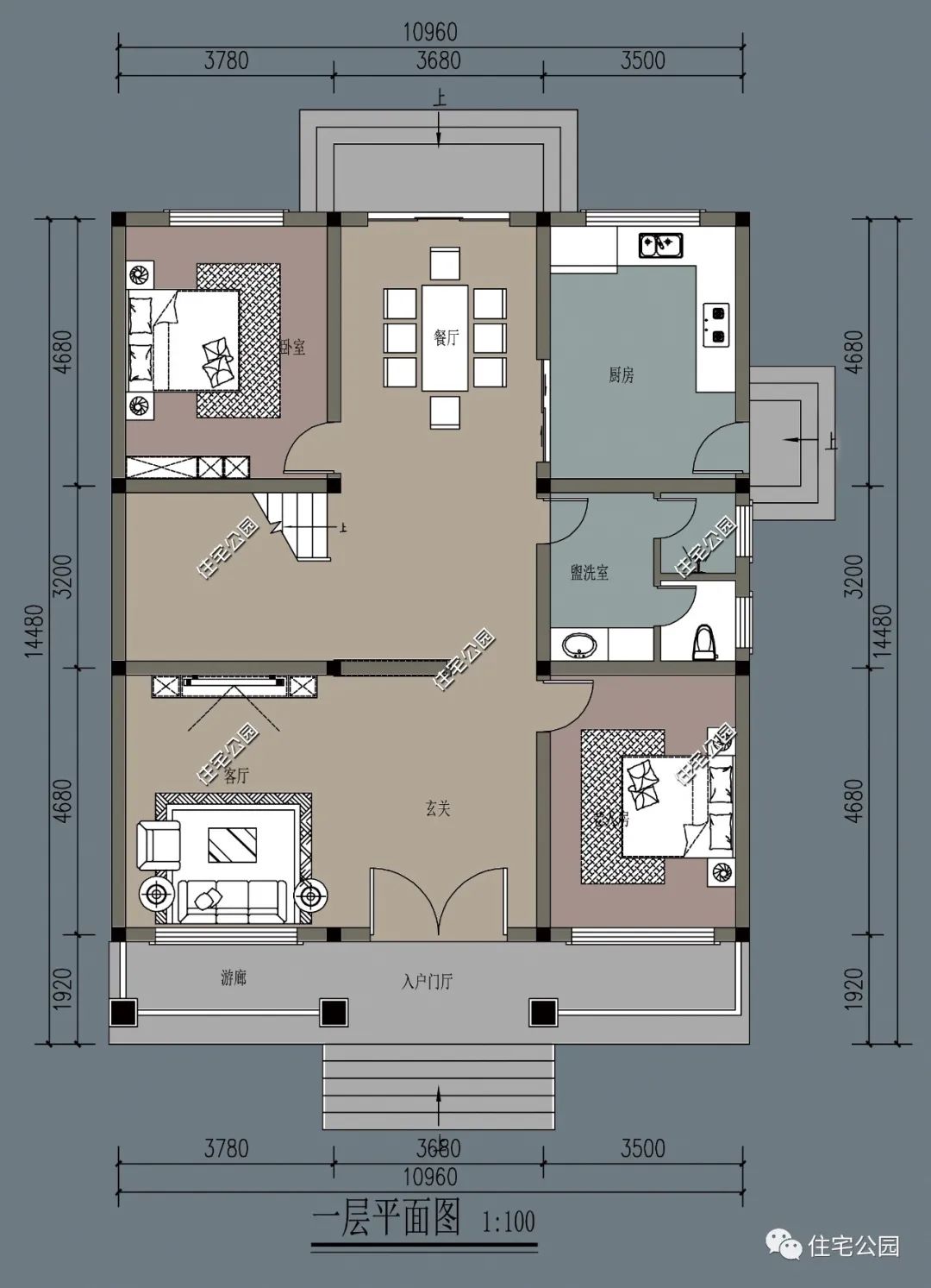 10套三层及以上的农村自建房必备户型,下半年建房不愁了(766~1011)