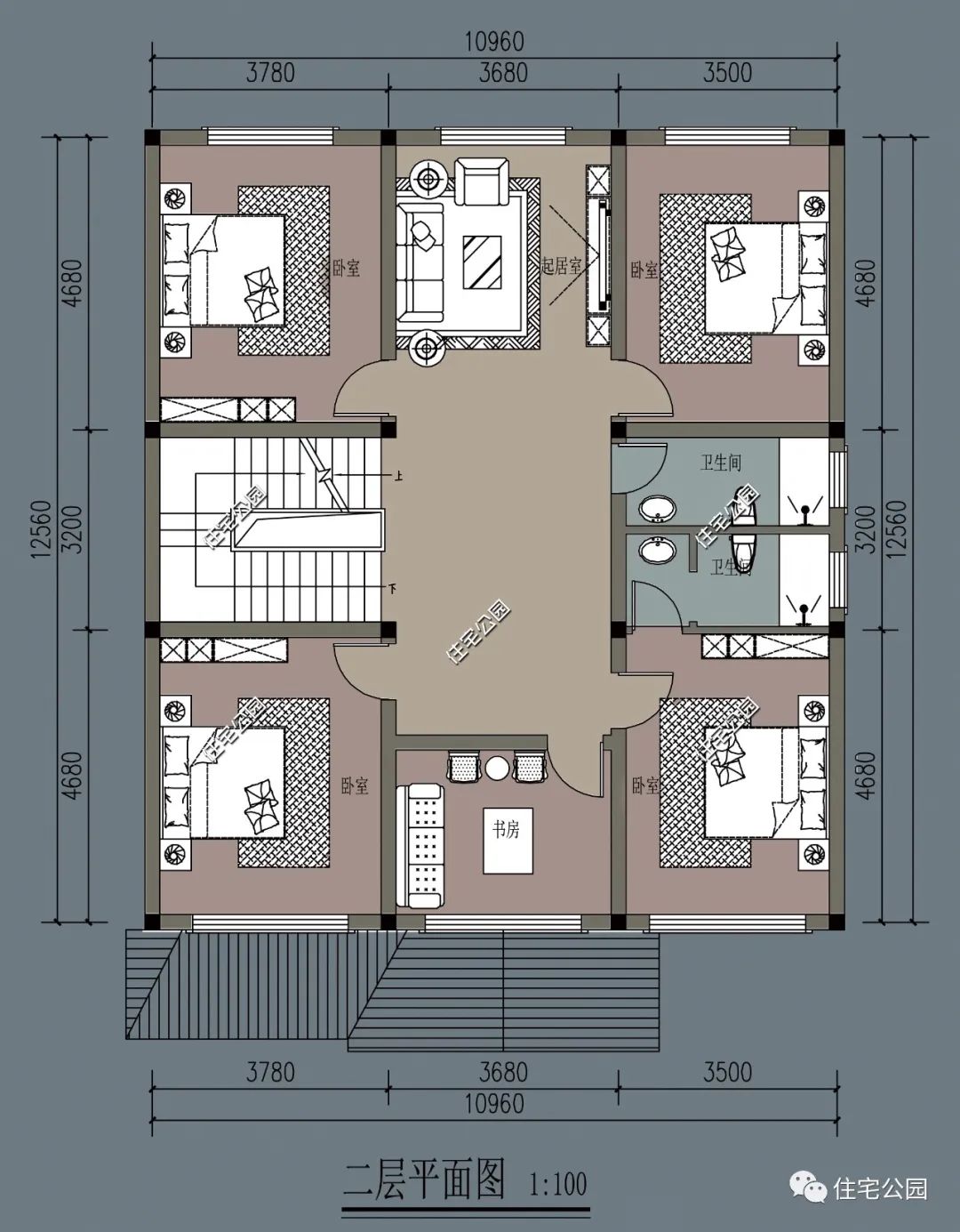 10套三层及以上的农村自建房必备户型,下半年建房不愁了(766~1011)