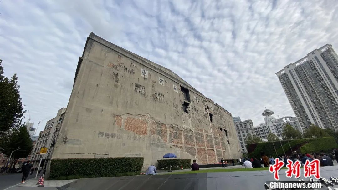 2020年,上海四行仓库外景.祝勇摄