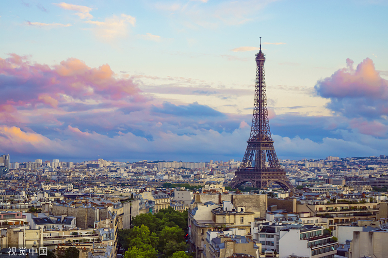 巴黎城市风光(埃菲尔铁塔) 资料图&nbsp