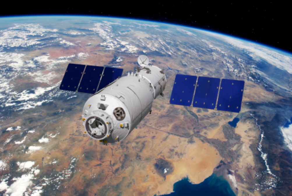 天舟五号货运飞船模拟图