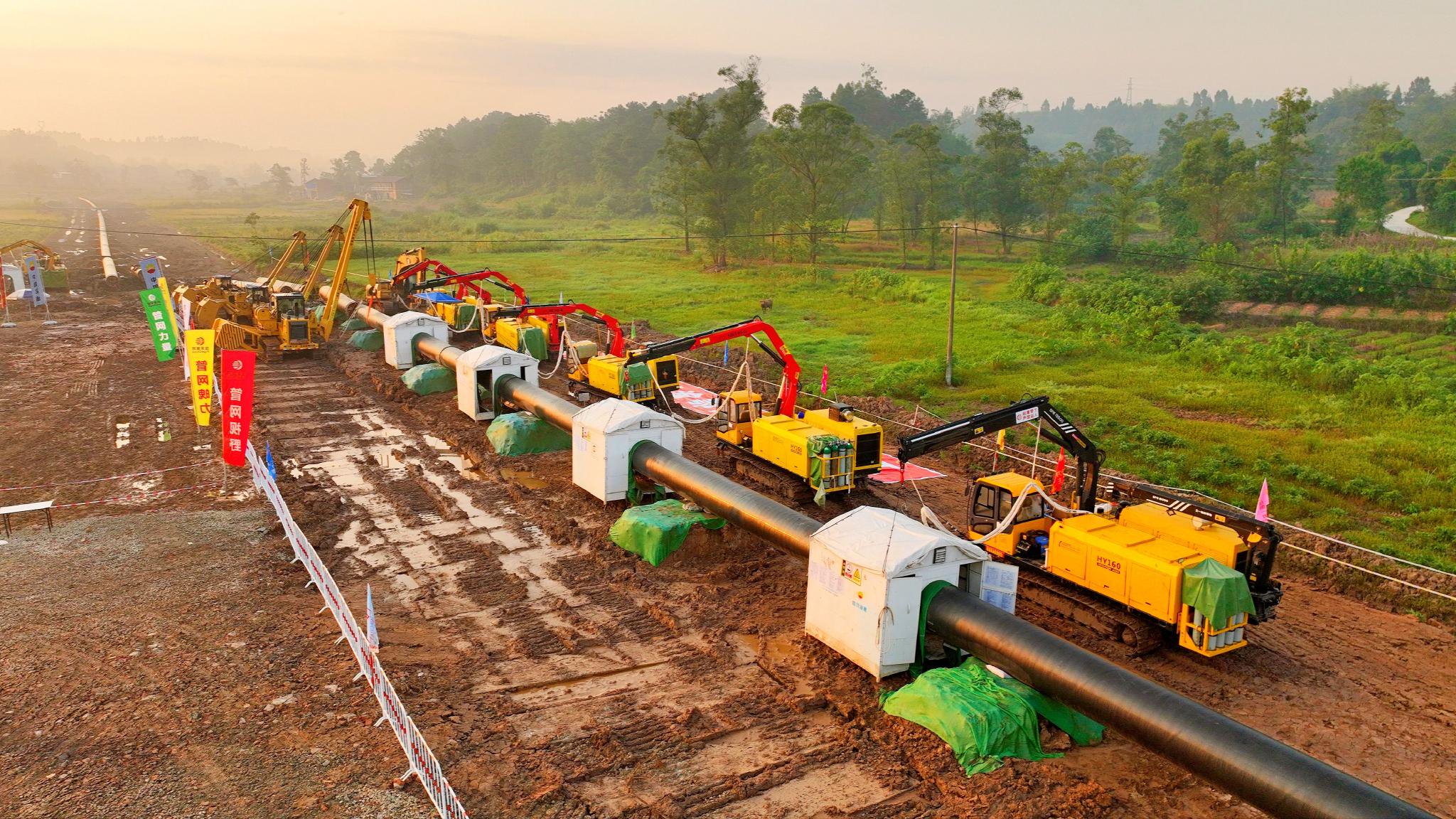 川气东送二线开工 "川气出川"再添新通道