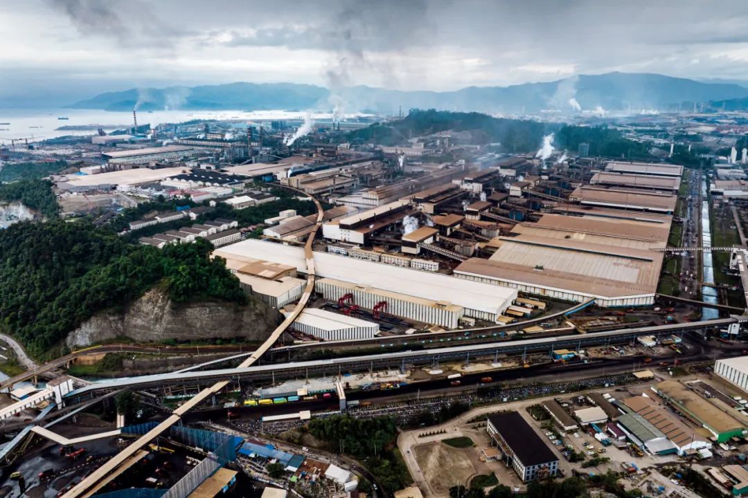 位于印尼中苏拉威西省的中国印尼综合产业园青山园区.图/视觉中国