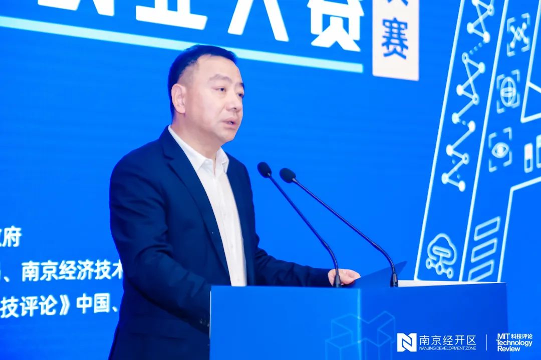图丨南京经济技术开发区管委会副主任刘洪文