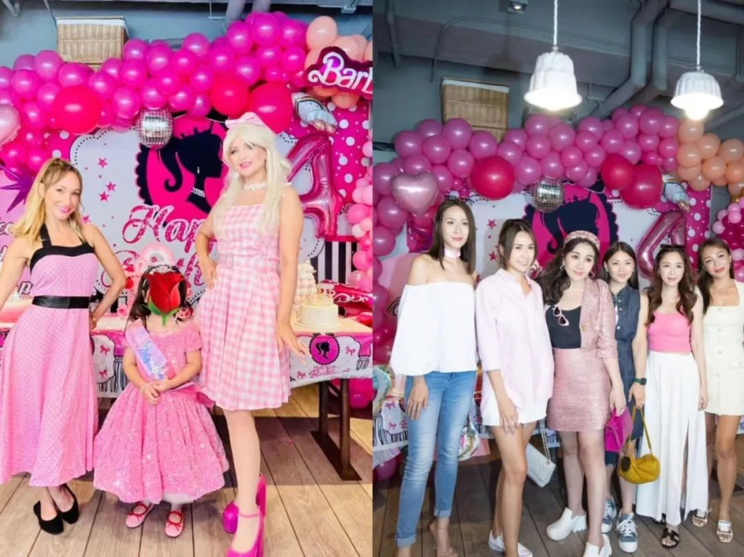 右图左一二是庄思明,庄思华姐妹,彭慧中身穿桃红紧身背心尽显好赡材