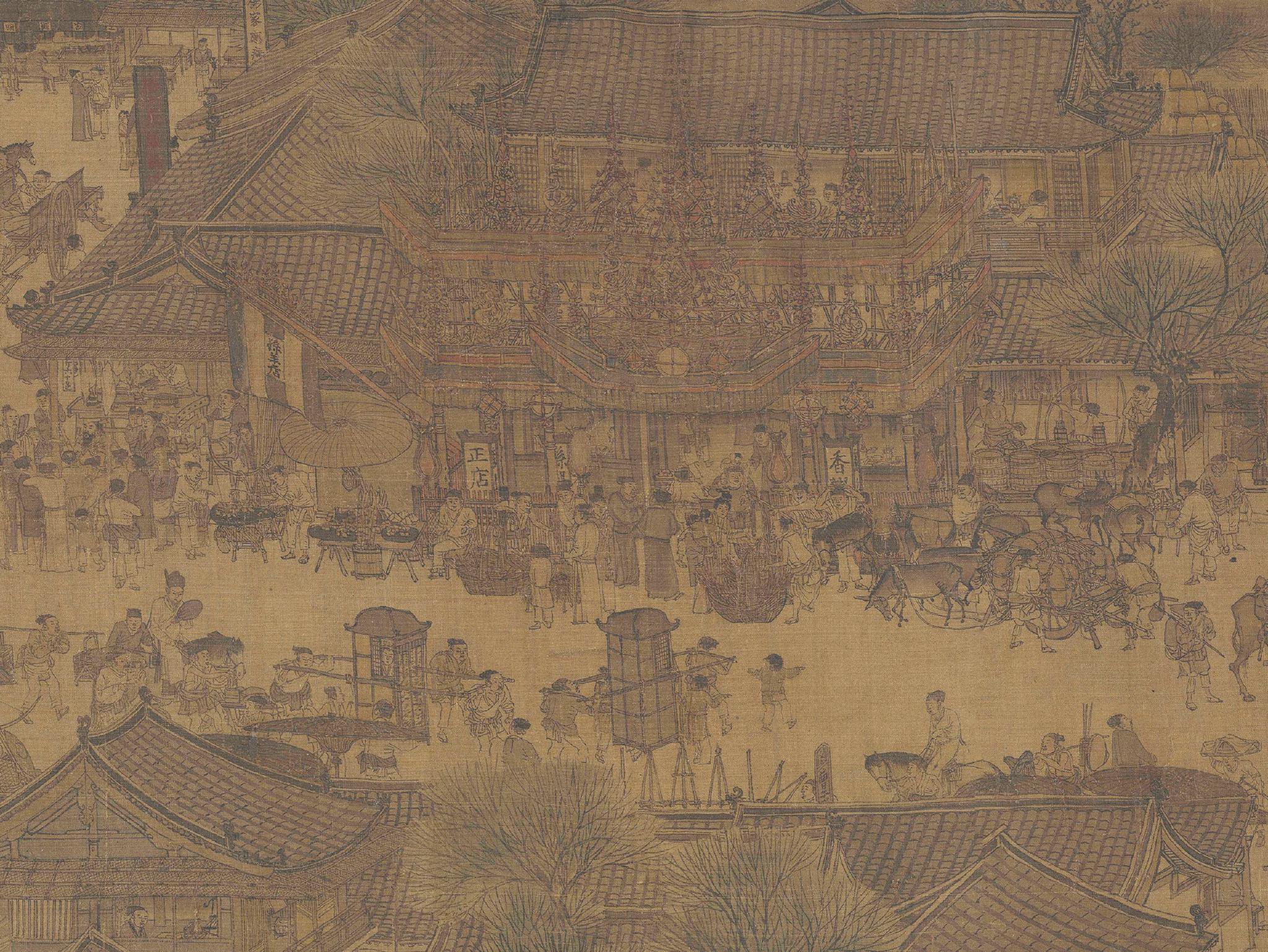 艺术开卷|《清明上河图》拱桥下的险情与其他