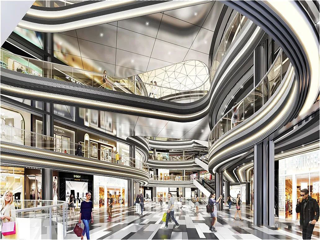 王府井喜悦购物中心效果图