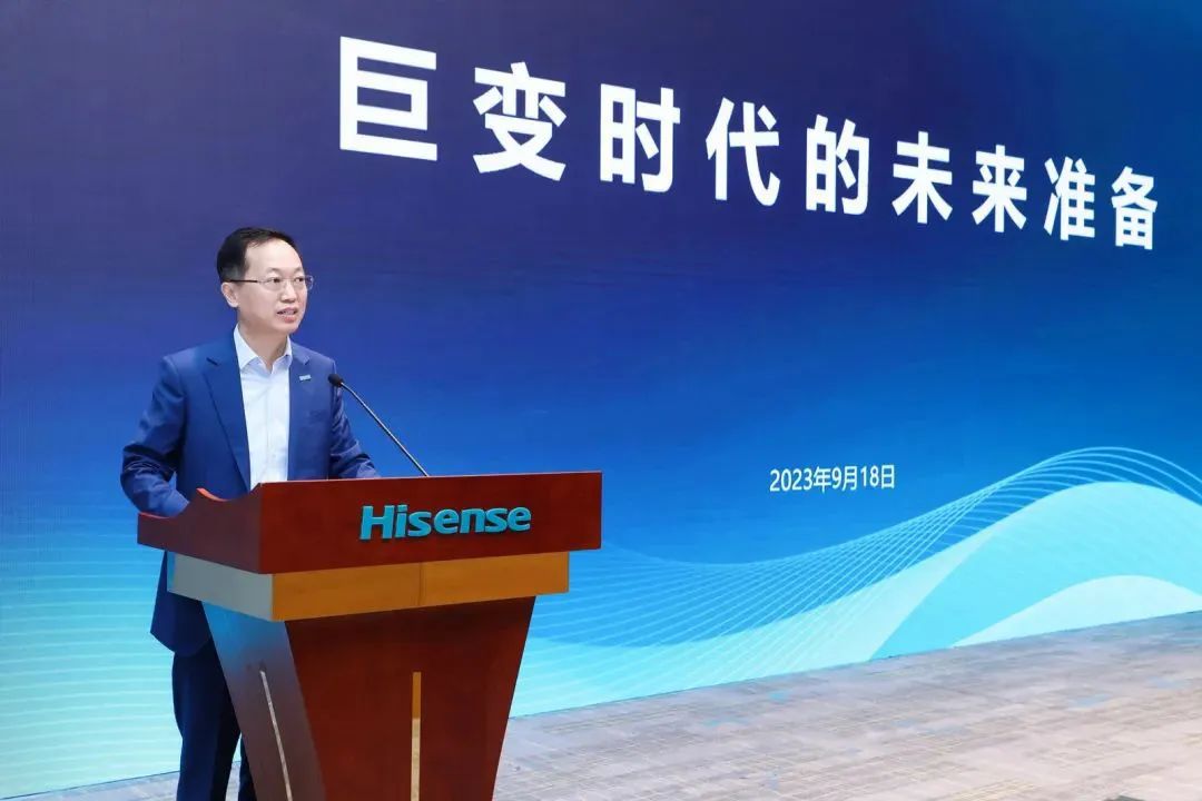 图为海信集团董事长 贾少谦