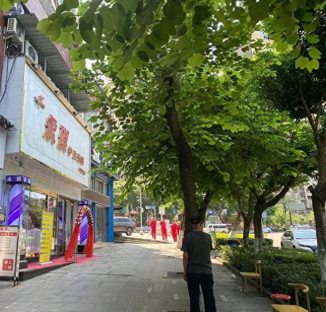 ▲涉事的永琪护肤造型湖津支路门店。